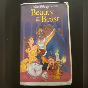 Beauty and The Beast VHS tape
